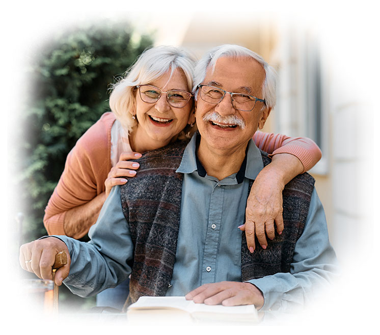 Senior Couple in Assisted Living